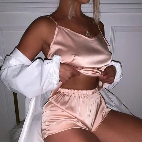 EIFER Sling fashion casual home service shorts suit two piece set summer