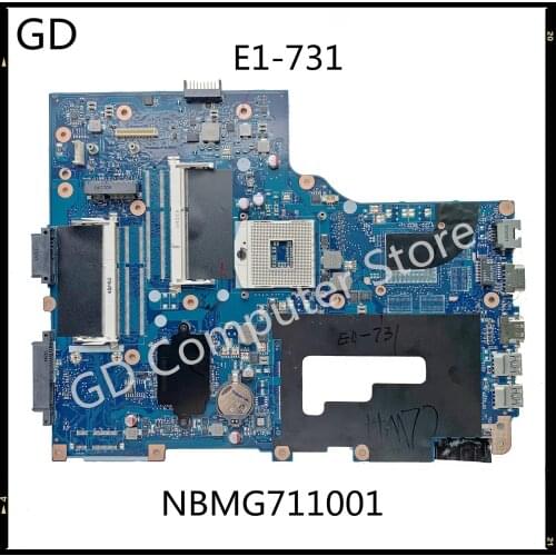 GD For Acer Aspire E1-731 E1-771 V3-771 V3-731 Laptop Motherboard NBMG711001 NB.MG711.001 DDR3 Full Tested Fast Shipping