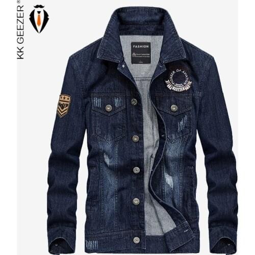Мужские джинсовые куртки KK GEEZER China At AliExpress