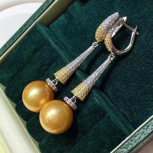 Nice Unique 925 Sterling Silver Earrings Findings Mountings Settings Jewelry Parts Fittings for Pearls Coral Jade Agate Beads