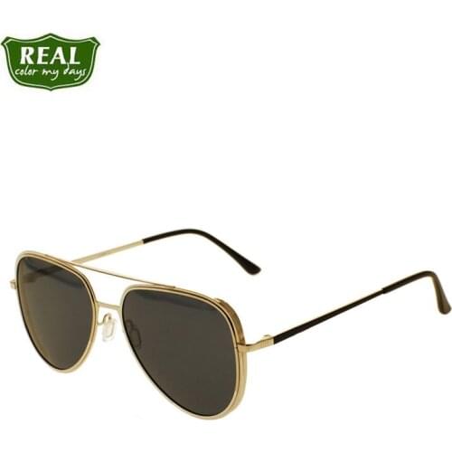 Fashion Classic Sunglasses Ultra Light Metal Stainless Steel Pilot Eyeglasses For Men Women Pilot personality trend Glasses