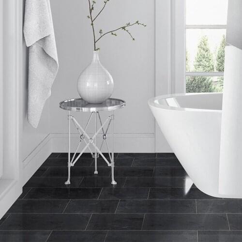 Marble Style PVC Ceramic Tile Stickers Waterproof Bathroom Floor Stickers Self Adhesive Floor Tiles Non Slip Floor Decal DIY