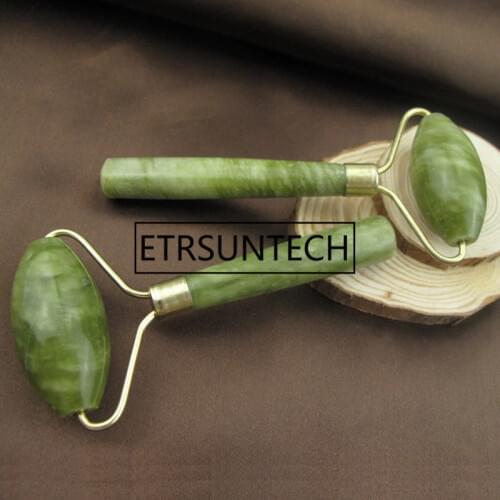 Natural jade roller Face Lift Tools Facial Beauty face massager Tool Jade Roller Face Thin massageador Jade Massage skin care