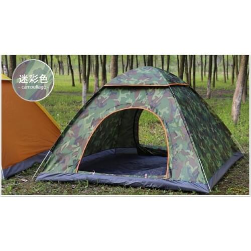 WolFAce Outdoor Automatic Pop Up Family Camping Tent 1 2 3 People Multiple Models Easy Open Tents Ultralight Instant Shade