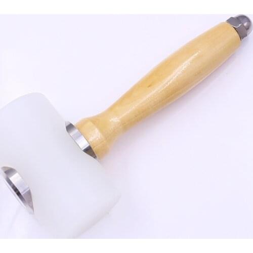 HOT Leather Carving Hammer DIY Craft Cowhide Punch Cutting Nylon Hammer Tool