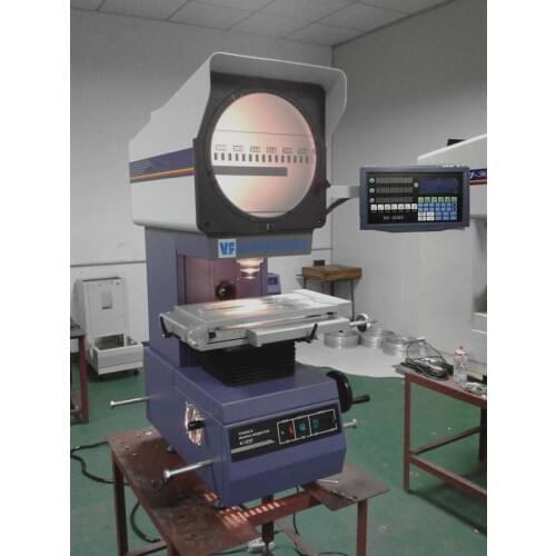 Optical profile projector DC3000 DRO digital readout with 2pcs linear scale 1um resolution