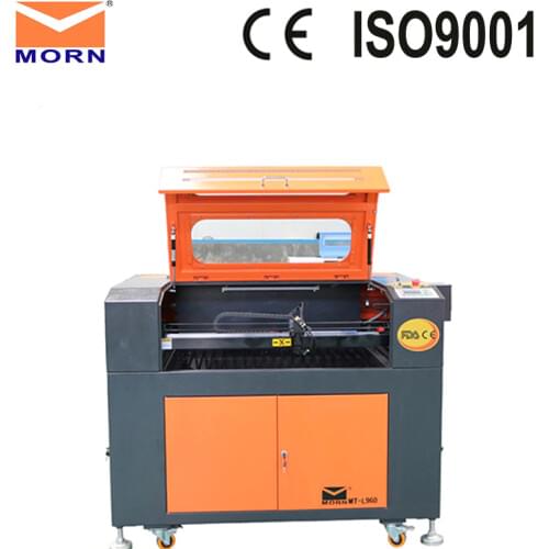 Working table size 900*600mm optional power CO2 laser printing machine for fabric