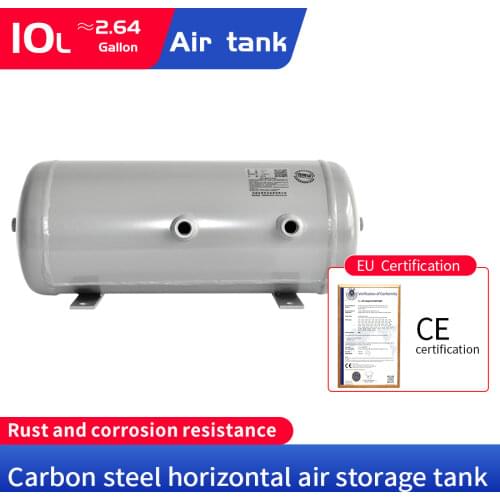 YCZX Small Horizontal Air Tank 10L-A Pump