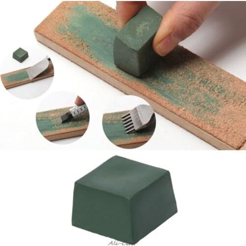 Green Alumina Abrasive Polishing Paste Buffing Compound Metal Knife Blade Grinding Use