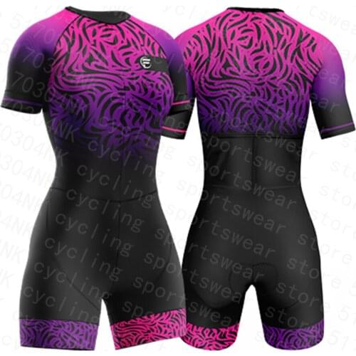 Oficina Do Abada Sports Womens Short Sleeve Professional Team Speedsuit Roupa Ciclismo Maillot Mtb Clothing Cycling Skinsuit