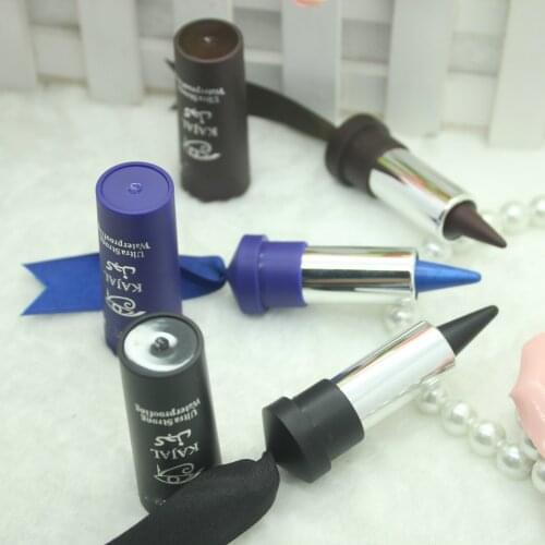 1 Piece Women Smoky Eyes Eyeliner Pencil Thick Pencil Eyes Gel Black Liner / Bold Eyeliner Color Blue Black