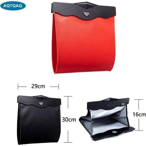 AQTQAQ Garbage Cans For Cars