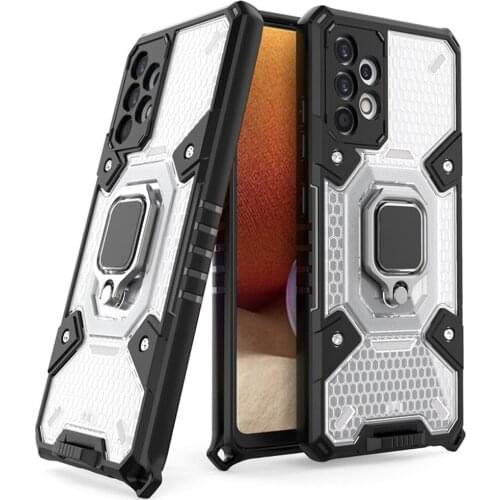 For Samsung A52 5G 2021 Back Case Camera 360 Protect Magnetic Ring Holder Cover Samsung Galaxy A52 Shell A 52 SM-A526 A525 Case