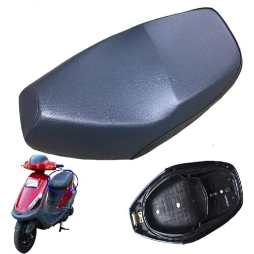 E0217 For GY6-125 Breathable Motorcycle Seat Cushion Seat Cover Leather Seat Protector For Motorbike Scooter Electric Vehicle