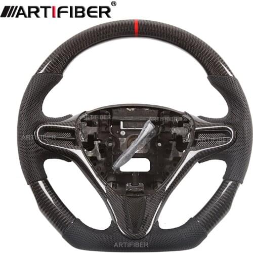 Race display 100% Real Carbon Fiber Steering Wheel for Honda City,Civic,Jazz,Fit