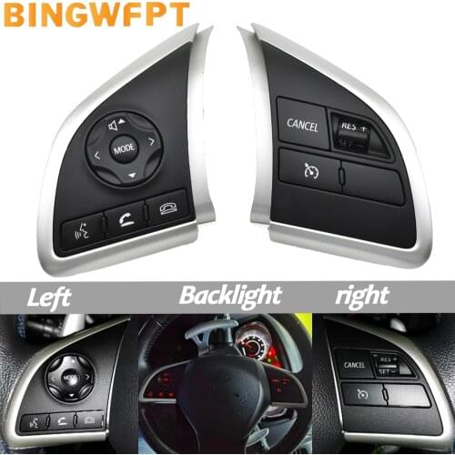 Steering Wheel Cruise Control Buttons Remote Control Volume Button For Mitsubishi L200 2015 Space star 2013-2015 ASX 2013 - 2015