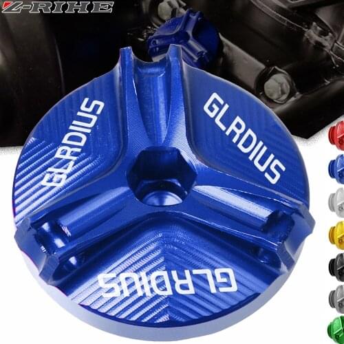Motorcycle Accessories CNC Engine Oil Drain Plug Sump Nut Cup Cover For Suzuki SFV650 GLADIUS 2009 2010 2011 2012 2013 2014 2015