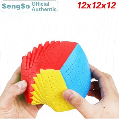 ShengShou 12x12x12 Magic Cube 12x12 Cubo Magico Professional Neo Speed Cube Puzzle Antistress Toys For Children