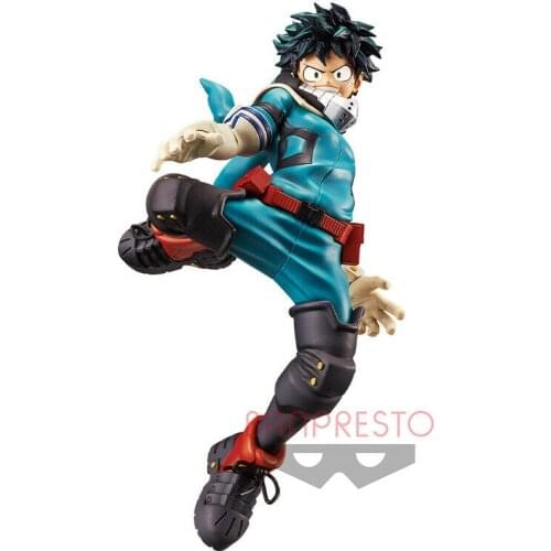 Original Banpresto KING OF ARTIST Collection Figure Izuku Midoriya My Hero Academia Anime Figurals Action Figure