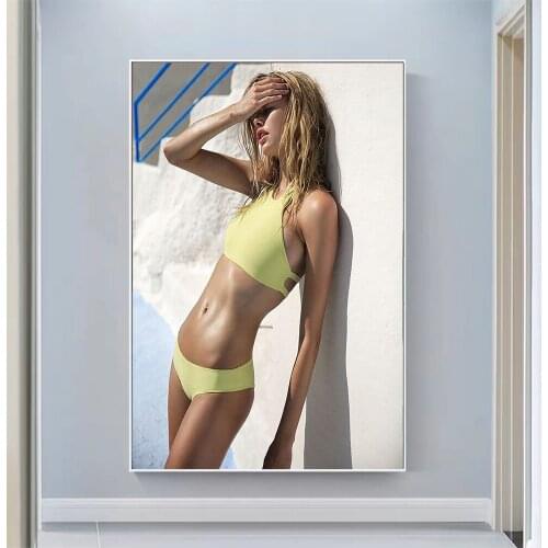 Silk Cloth Wall Poster Emma Stern Nielsen Art Home Decoration Gift