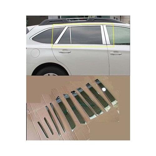 Sill Frame with Middle Pillars Post Upper Window for Subaru Outback 2015-2018