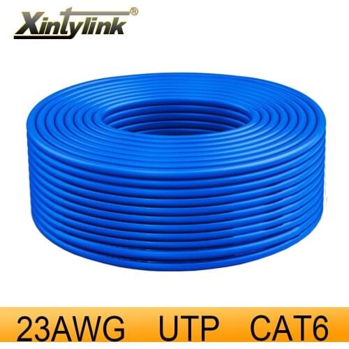 Xintylink RJ45 Network Cable Cat6 UTP Pure Copper unShielded Twisted Pair 1000M ethernet Patch LAN for Router ADSL Modem switch