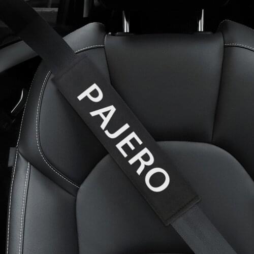 Car Styling Protect Shoulders Pads Case For Mitsubishi Pajero car accessories