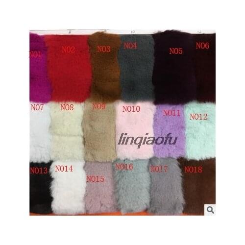 Super soft rabbit fur fabric Rex rabbit fur, clothing decoration imitation rabbit plush fabric