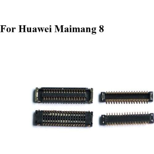5pcs For Huawei Maimang 8 LCD display screen FPC connector For Maimang8 Mai mang 8 logic on motherboard mainboard