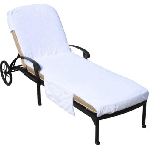 74x215cm Camping Fishing Beach Bed Chair Towel Long Strap Pool Sleeping Cover With Pocket for Sun Outdoor Tools