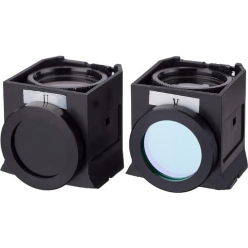 AmScope UV Filter Blocks for IN300T-FL and FM690 Fluorescence Microscopes FK-IN300-UV