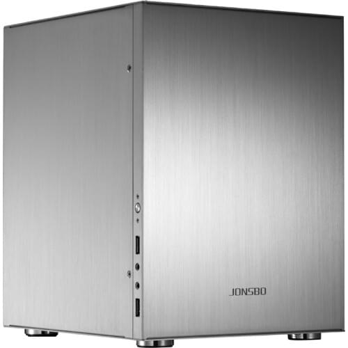 JONSBO C2 Computer Case Support ITX MicroATX Motherboard for ATX Power USB3.0 Desktop HTPC Aluminum Chassis C2S