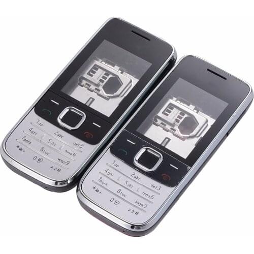 For Nokia 2730C 2730 Housing Front Faceplate Frame Cover Case+Back cover/battery door cover+Keypad
