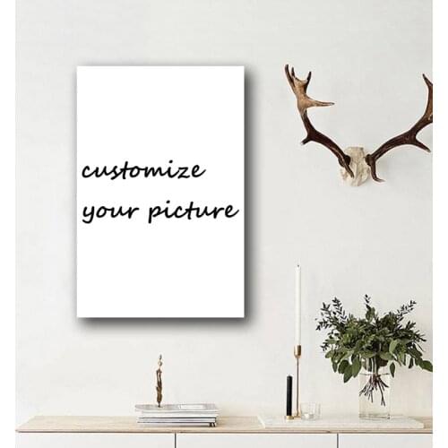 Photo Custom Canvas Painting Print Wall Art Picture For Living Room Children Home Decoration