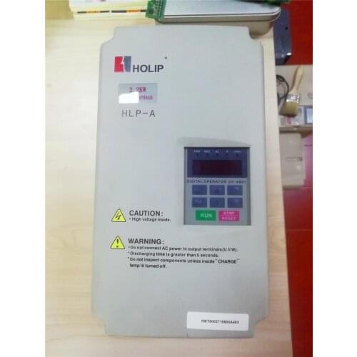 HLPA02D223B 2.2KW 220V INVERTER , used one , 90% appearance new , test goods , free shipping