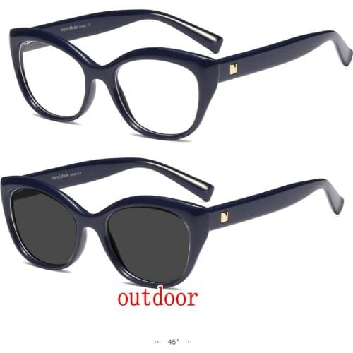 Progressive Multifocal Reading Glasses Women Men Photochromic Hyperopia glasses Near and Far Presbyopic +1.5 2.0 with box NX