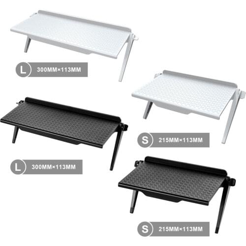 Multi-functional Adjustable Storage Rack TV Computer LCD Display Rack Screen Storage Bracket Screen Top Shelf Storage Rack 1pcs