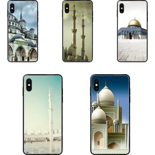 Muslim For iPhone 11 12 Pro 5 5S SE 5C 6 6S 7 8 X XR XS Plus Max Fiyat Black Soft TPU Case Capa Cover