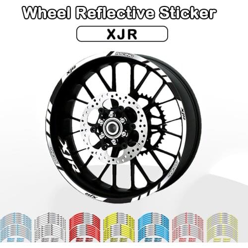 FOR YAMAHA XJR 400 1300 Motorcycle Decorative High Quality Stripe Sticker Front and Rear Wheel Reflective Decal Accessories