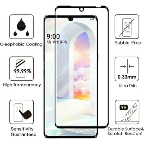 New full glue coverage black edge 3D curved screen tempered glass film for Vivo NEX3S 5G NEX3 X50 Pro+ iQOO 5 Pro 100pcs