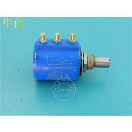 Original new 100% 3500S-51-103 10K multi turn potentiometer with tap 4pin (SWITCH)