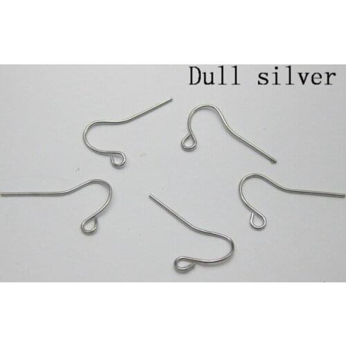 200 Silver Tone Earring Fish Hook Ear Wire French Hook