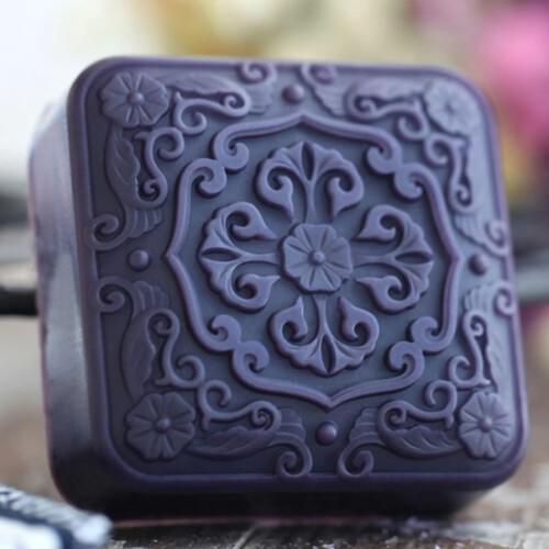 Handmade Silicone Soap Making Mold Traditional Chinese Style Candle Resin Craft DIY Mould