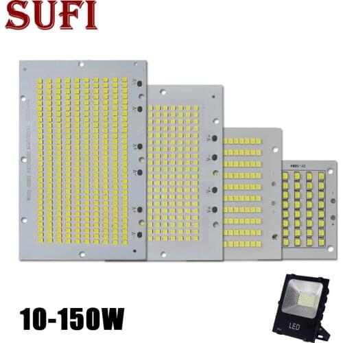 Full Power LED Floodlight 10W 20W 30W 50W 100W 150W flood light source SMD2835 chip White LED PCB board for DIY LED floodlight