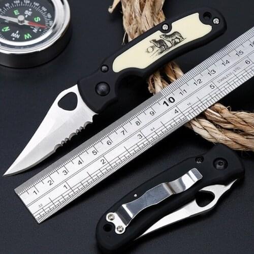 Tactical High Hardness Folding Knife Field Survival Multi-function Outdoor Pocket Knife Easy To Carry Good Edc Gift for Men