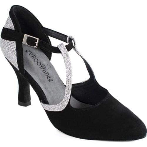 Hot selling Women Ballroom Shoes Professional Dancing Shoes Latin Ballroom Dance Shoes Ladies Latin Dance Shoes heeled 5CM/7CM