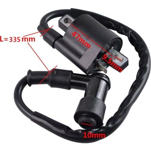 12 Volt Ignition Coil Motorcycle Replacement 125cc 150cc 200cc Ignition Coil For Motorcycle ATV Moped Go-Kart Ignition Coil