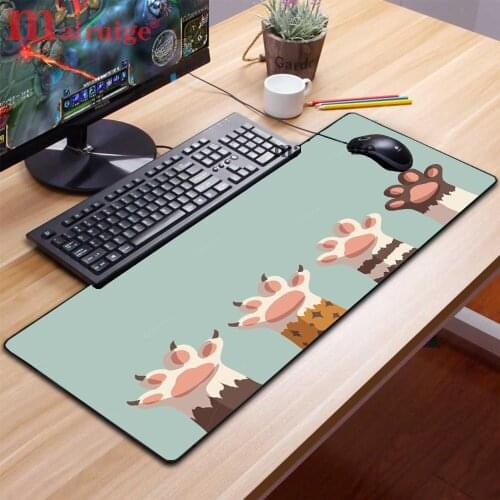 Cute Cats Paw Large Mouse Pad Gamer Pad Rubber High Quality Suitable for Desk Pad, Eye Protection, Comfortable Non-slip XL CSGO