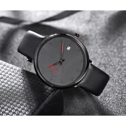 Fashion Men Watch Unique Arabic Numbers Watches Men Classic Casual Quartz Wristwatches Clock Relogio Feminino