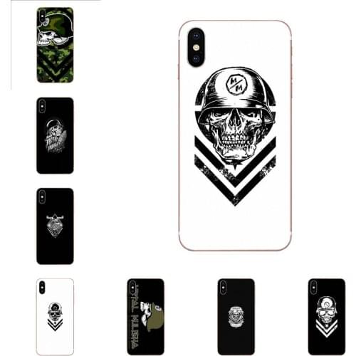 For HTC U11 Life Capa U11 Plus U 11 U12 Life Couple Special Offer Luxury Vertical Case White Skull Metal Mulisha